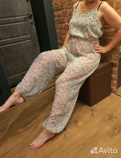 Комбинезон прозрачный летний