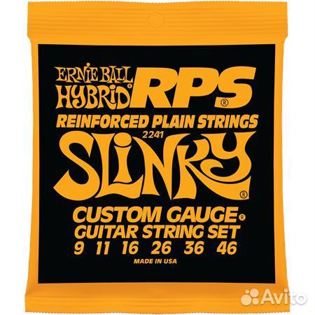 Ernie Ball P02241 Hybrid Slinky RPS комплект струн