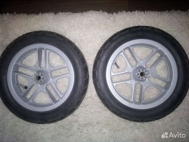 Новые колеса коляски Capella сибирь