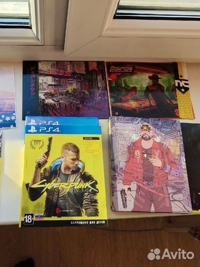 Игры для приставок ps4 Cyberpunk 2077 steelbook