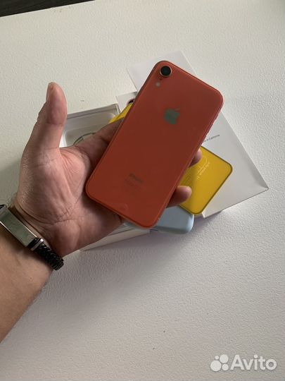 iPhone XR 128gb коралловый