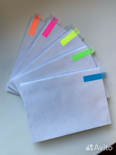 Конверт бумажный С6 (114х162мм) на водяном клее