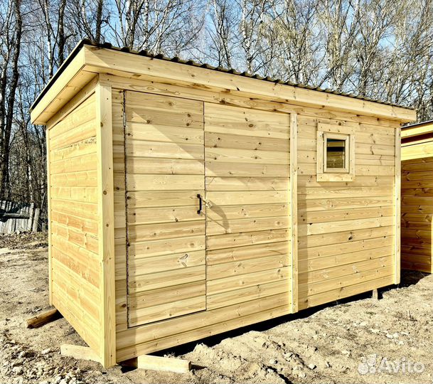 Вагончик бытовка каркасный дом, туалет