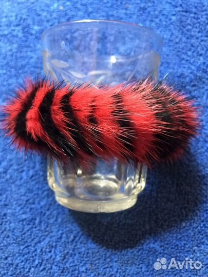 Резинка для волос из меха