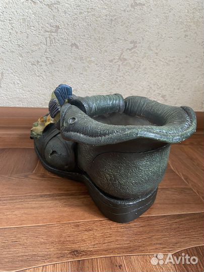 Фигурка садовая башмак