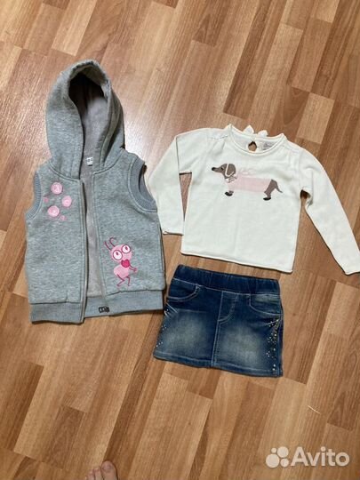 Пакет одежды для девочки 92