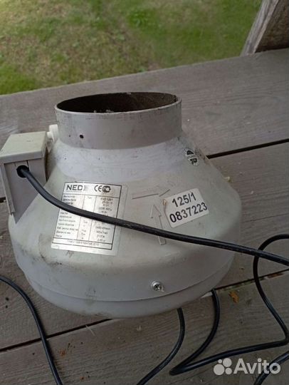 Вентилятор вытяжной промышленный