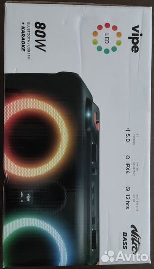 Музыкальный центр Mini Vipe Nitro X3