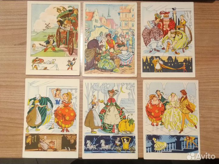 Набор открыток СССР Щелкунчик