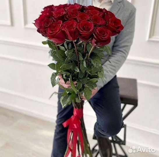 Цветы розы букеты 25 31 35 51 101 251 Доставка