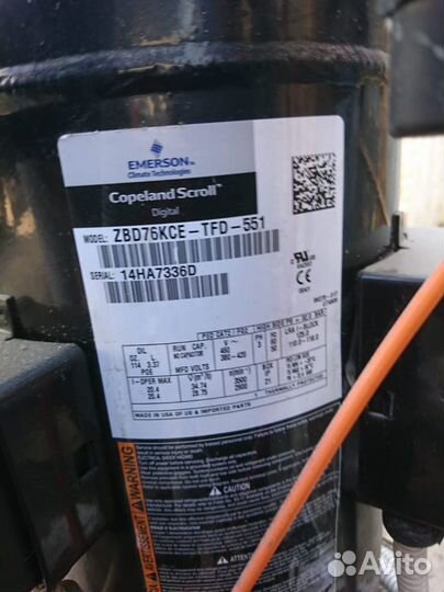 Агрегат на 2-ух Copelande ZBD 76