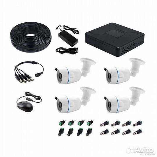 Видеонаблюдение, комплекты