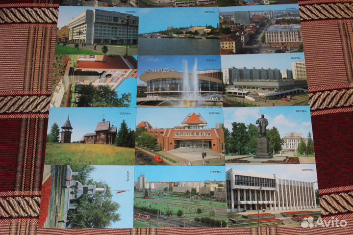 Набор открыток Пермь 1988г СССР