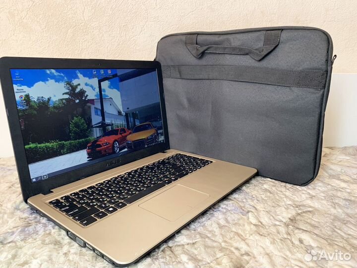 Ноутбук Asus X540SC 4 Ядра / GeForce / SSD + Сумка