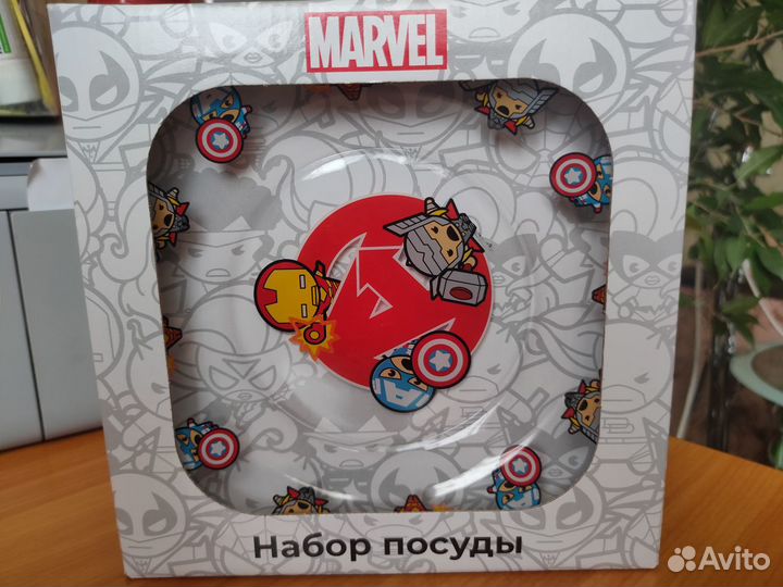 Набор детской посуды Marvel