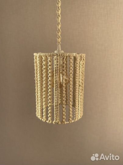 Комплект из 2-ух светильников макраме