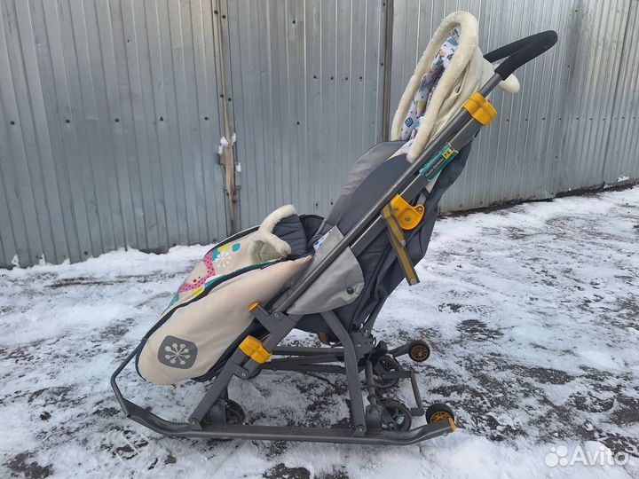 Санки на колесах