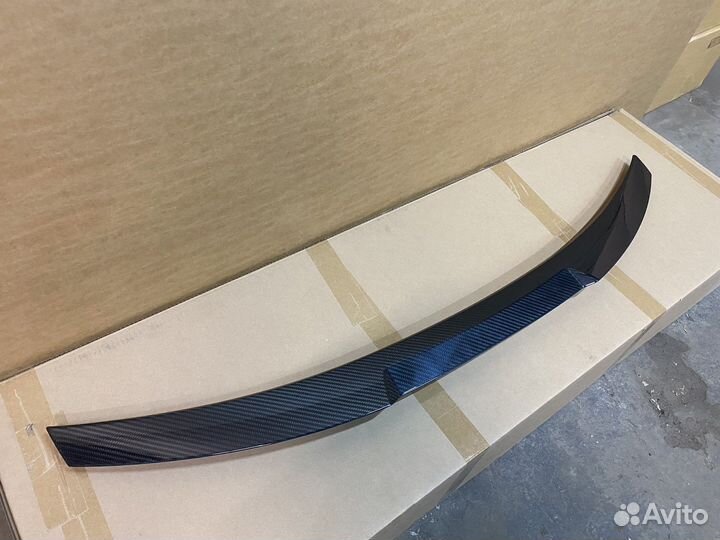 Спойлер BMW F32 M4 стиль, настоящий сухой карбон