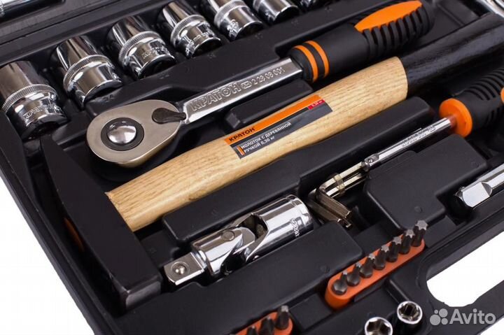 Набор инструмента Кратон TS-09 (58 предметов)