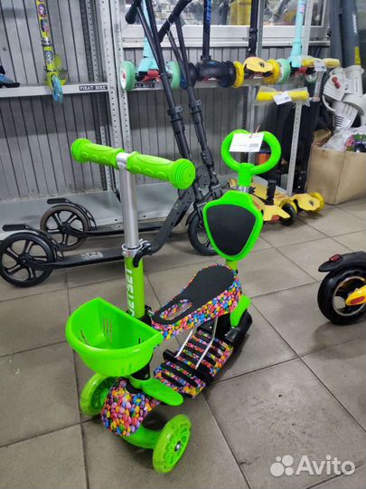 Самокат детский трехколесный 5-1