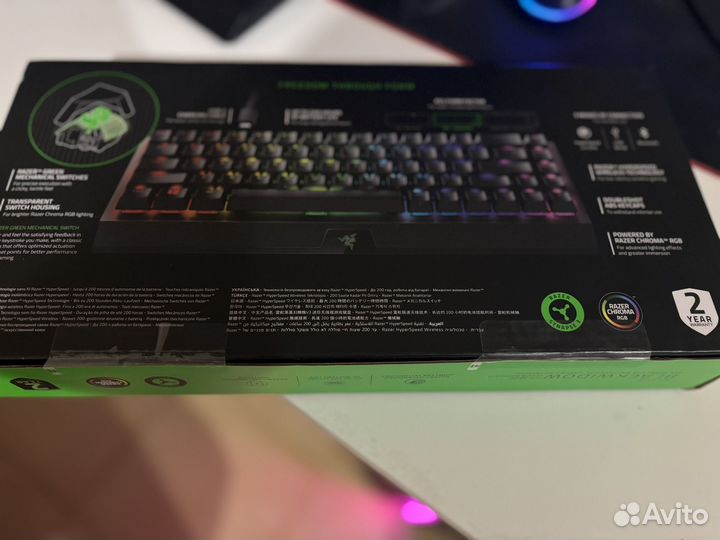 Игровая клавиатура razer blackwidow v3 mini