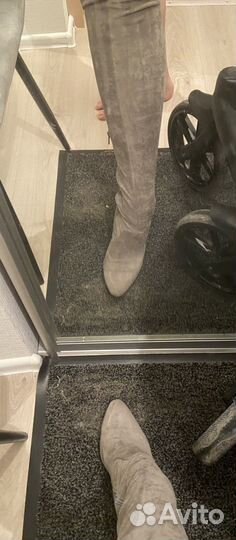 Ботфорты на полную ногу 40