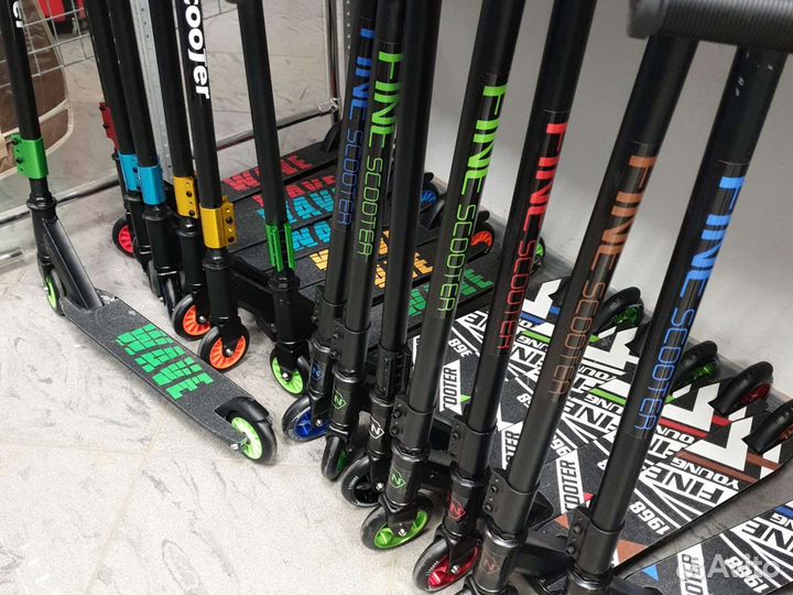 Трюковый самокат Новый