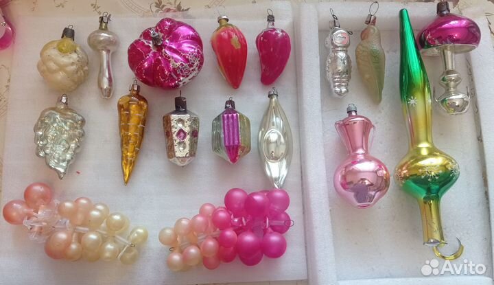 Елочные игрушки СССР в реставрацию (2)