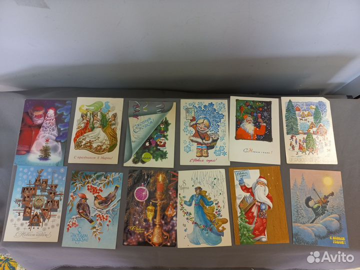 Коллекция открыток СССР Зарубин Четвериков и др