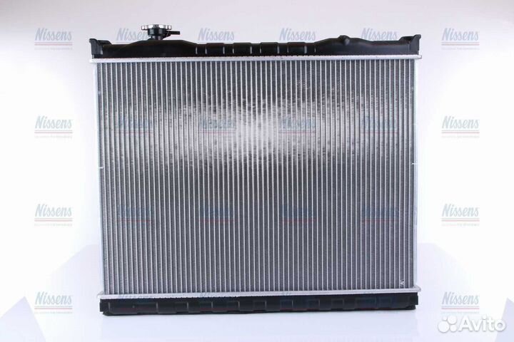 Радиатор охлаждения двс KIA sorento (2003) 2.5 crd