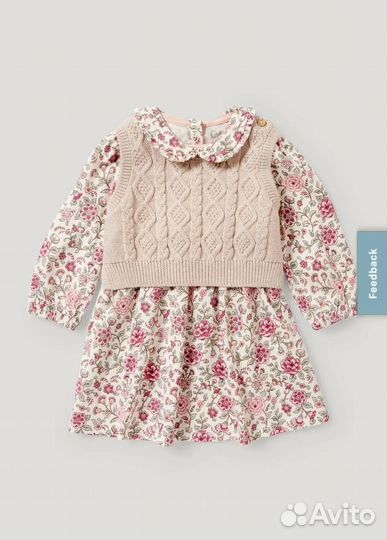 Платье для девочки С&А 62р