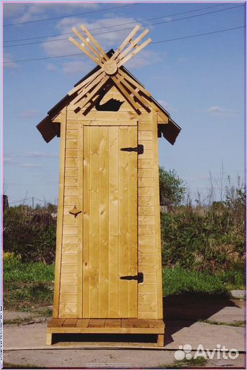 Уличный туалет с установкой EZQ