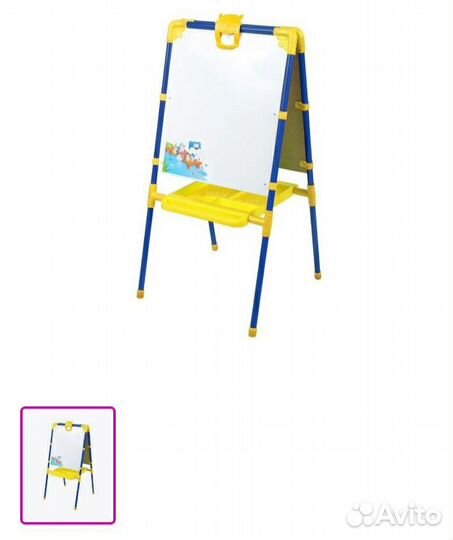 Мольберт детский двухсторонний