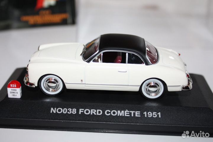 Модель Ford Comete 1951 nostalgie, металл, 1/43