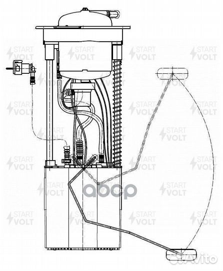 Модуль топливного насоса для а/м Audi Q5 (08)