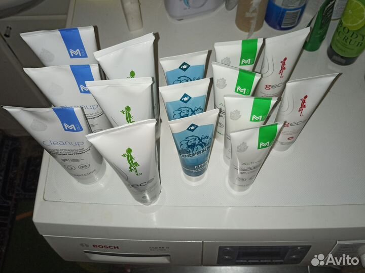 Паста для мытья и очистки рук, крема