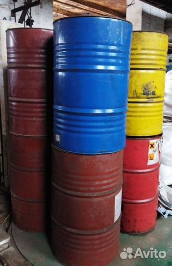Бочка железная металлическая