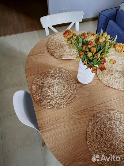 Стол круглый раздвижной