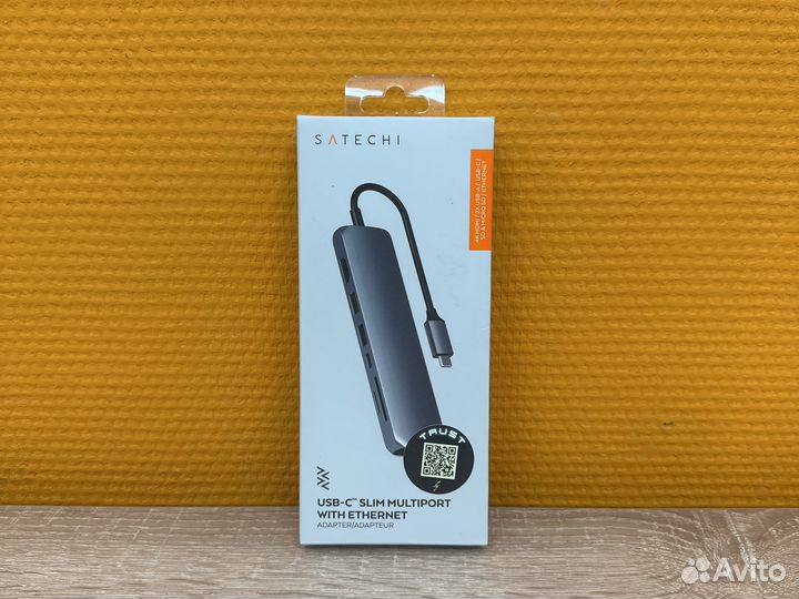 Satechi USB-C slim multiport with ethernet