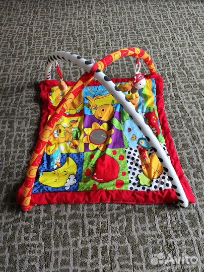 Развивающий коврик игрушки пакетом