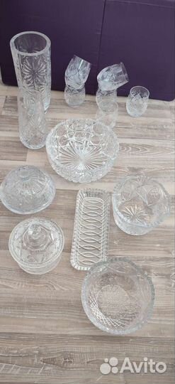 Ваза хрусталь СССР