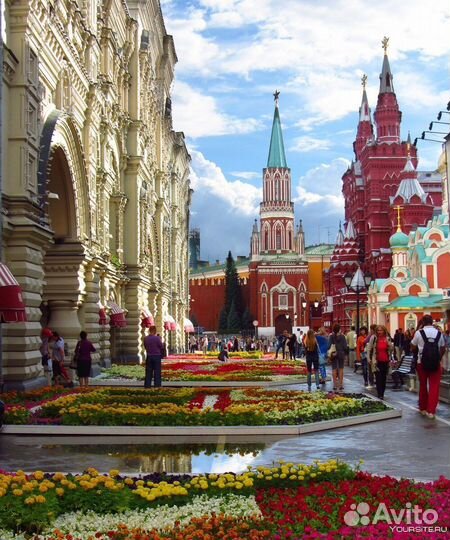 Индивидуальные туры в Москву