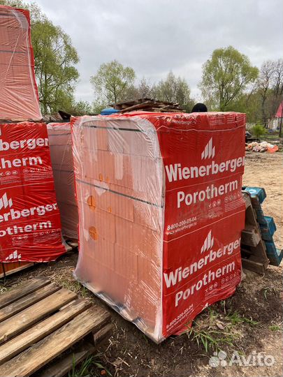 Керамический блок porotherm