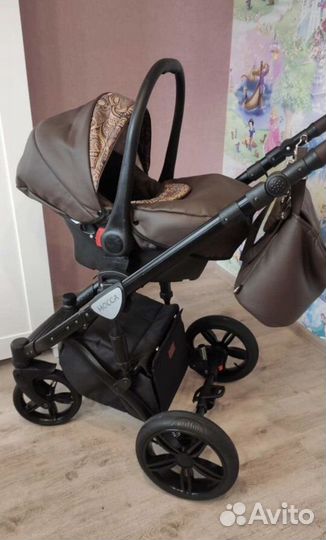 Коляска 3 в 1 verdi mocca