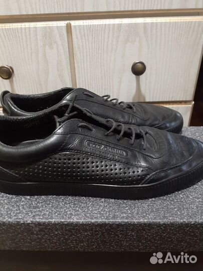 Мужские кожаные кеды 42 р