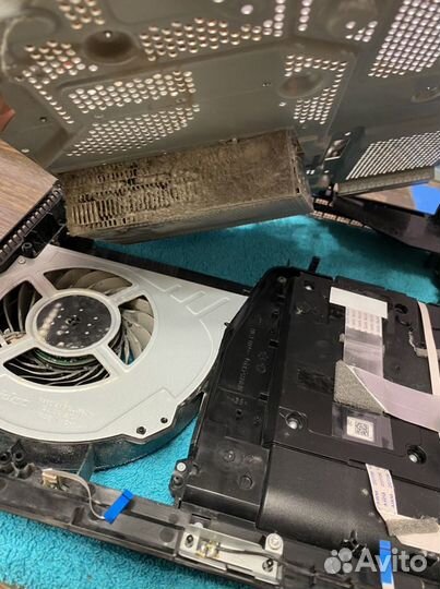 Чистка ps4 fat-pro-slim.Замена термопасты.Пластина