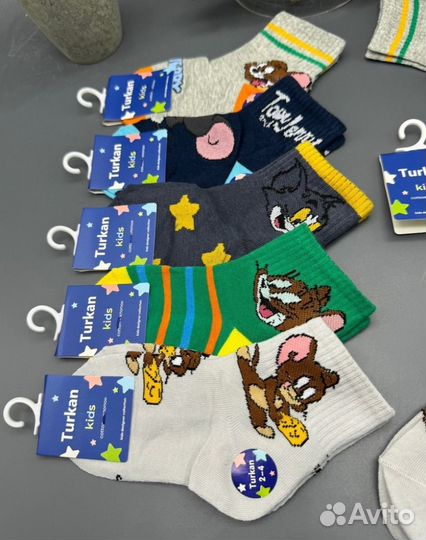 Носки с Том и Джерри