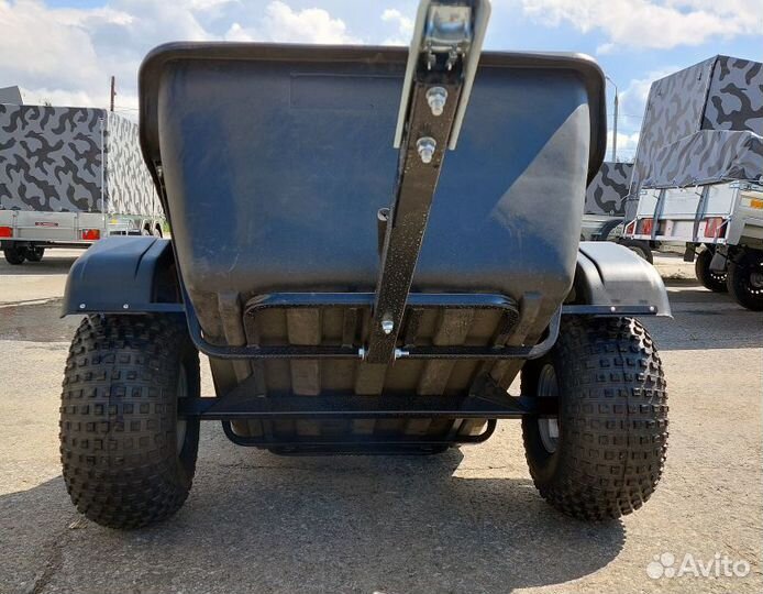 Самосвальный прицеп для квадроцикла