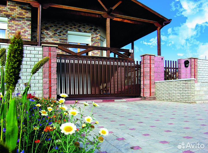 Откатные ворота Alutech ProTrend