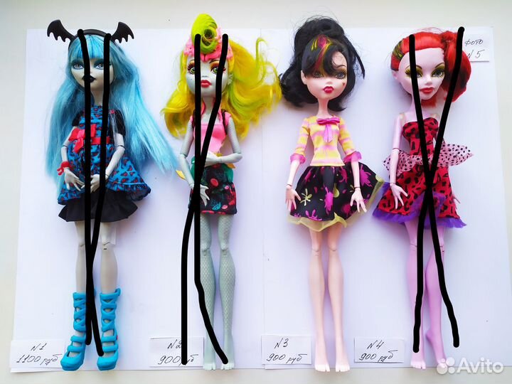 Куклы Монстер Хаи, Эвер Афтер Хай и Энчантималс